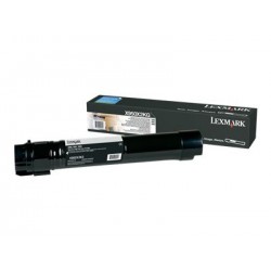 Lexmark X950DE/X952DE - à rendement élevé - noire - original - toner
