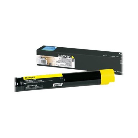 Lexmark X950DE/X952DE - jaune - original - toner